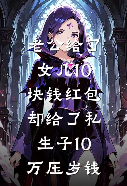 老公给了女儿10块钱红包，却给了私生子10万压岁钱